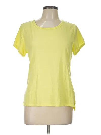 Pre-owned Pilcro Active T-shirt In Yellow
