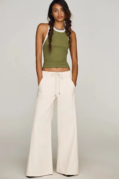 Pilcro Adi High Rise Wide Leg Jeans In Neutral
