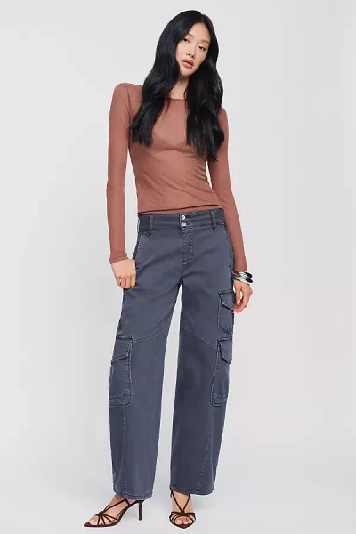 Pilcro Aero Wide Leg Cargo Pants In Neutral