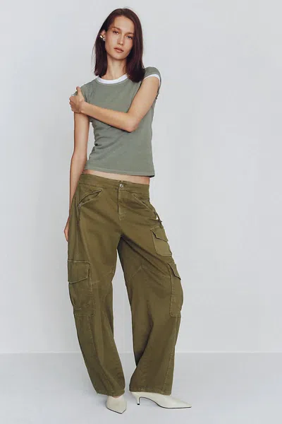 Pilcro Aero Wide-leg Cargo Pants In Multi