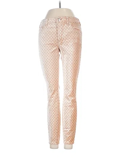 Pre-owned Pilcro And The Letterpress Casual Pants In Gold