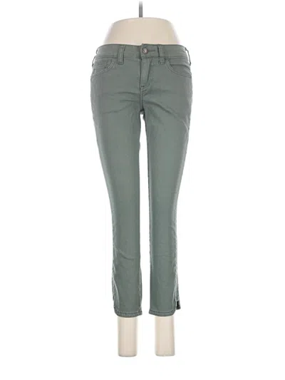 Pre-owned Pilcro And The Letterpress Casual Pants In Green