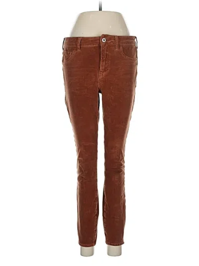 Pre-owned Pilcro And The Letterpress Cord Pant In Brown