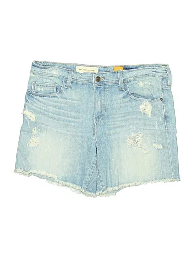 Pre-owned Pilcro And The Letterpress Denim Shorts In Blue