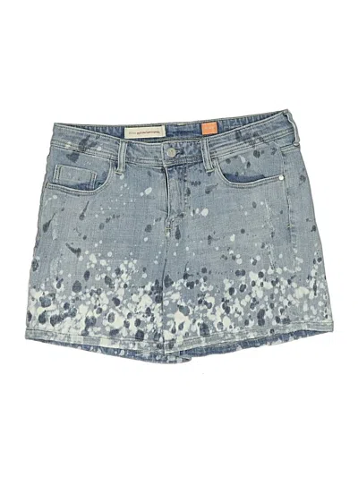 Pre-owned Pilcro And The Letterpress Denim Shorts In Blue
