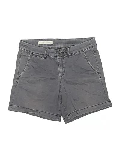 Pre-owned Pilcro And The Letterpress Denim Shorts In Gray