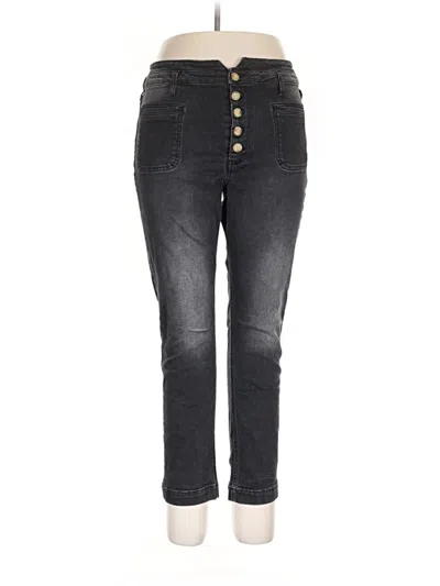 Pre-owned Pilcro And The Letterpress Jeans In Black