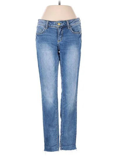 Pre-owned Pilcro And The Letterpress Jeans In Blue