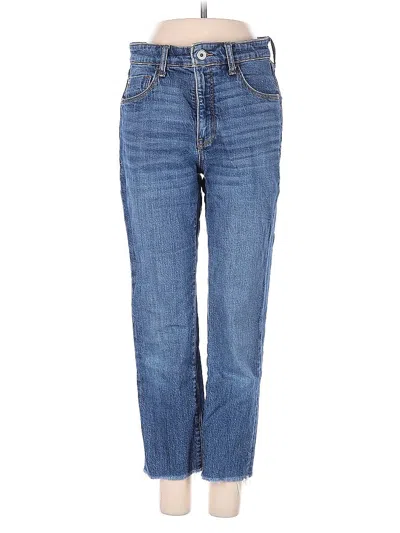 Pre-owned Pilcro And The Letterpress Jeans In Blue