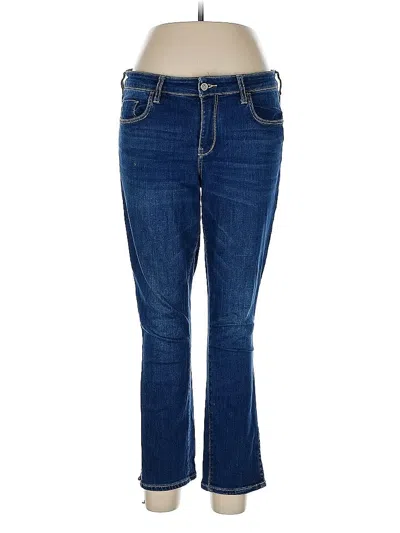 Pre-owned Pilcro And The Letterpress Jeans In Blue