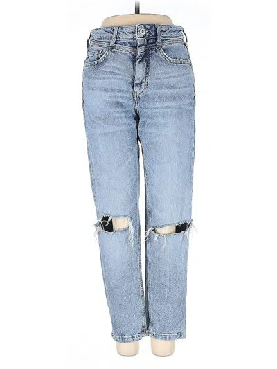 Pre-owned Pilcro And The Letterpress Jeans In Blue