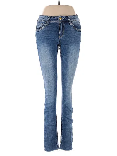 Pre-owned Pilcro And The Letterpress Jeans In Blue