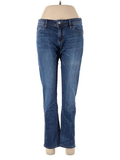 Pre-owned Pilcro And The Letterpress Jeans In Blue