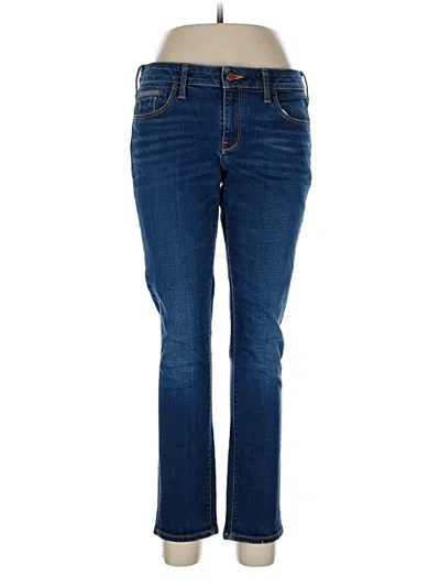 Pre-owned Pilcro And The Letterpress Jeans In Blue