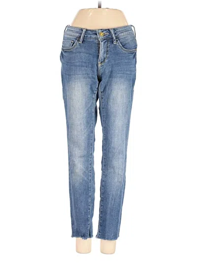 Pre-owned Pilcro And The Letterpress Jeans In Blue