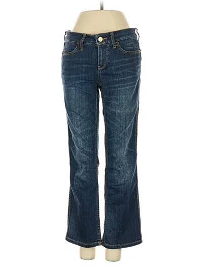 Pre-owned Pilcro And The Letterpress Jeans In Blue