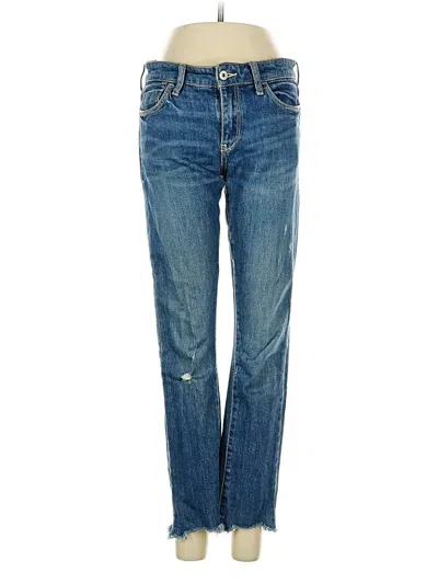 Pre-owned Pilcro And The Letterpress Jeans In Blue