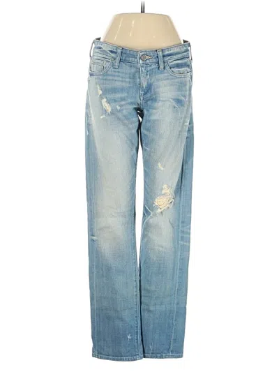 Pre-owned Pilcro And The Letterpress Jeans In Blue