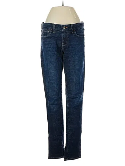 Pre-owned Pilcro And The Letterpress Jeans In Blue