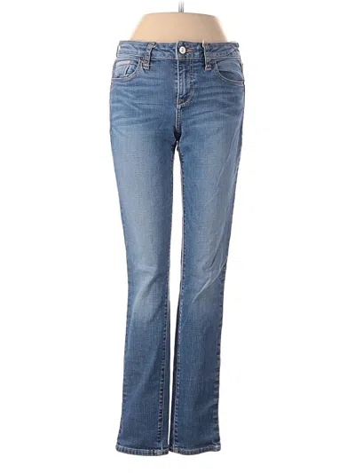 Pre-owned Pilcro And The Letterpress Jeans In Blue