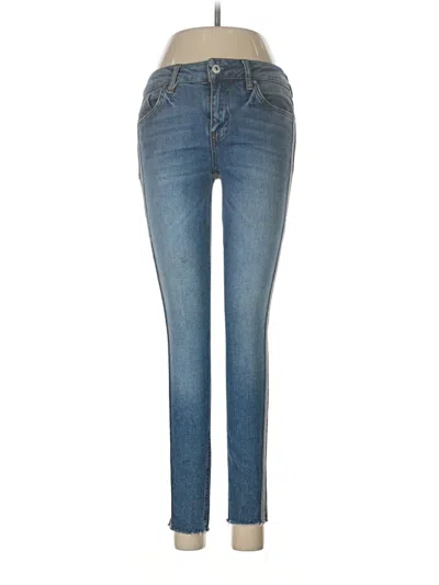 Pre-owned Pilcro And The Letterpress Jeans In Blue