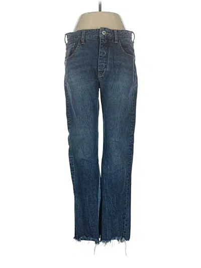 Pre-owned Pilcro And The Letterpress Jeans In Blue