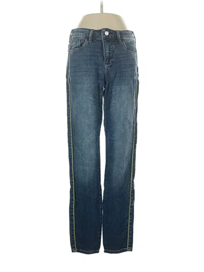 Pre-owned Pilcro And The Letterpress Jeans In Blue