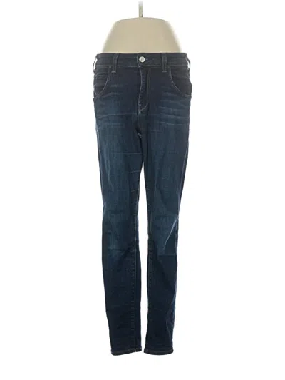 Pre-owned Pilcro And The Letterpress Jeans In Blue