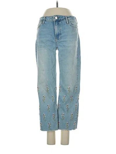 Pre-owned Pilcro And The Letterpress Jeans In Blue