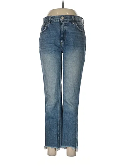 Pre-owned Pilcro And The Letterpress Jeans In Blue