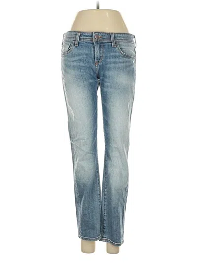 Pre-owned Pilcro And The Letterpress Jeans In Blue