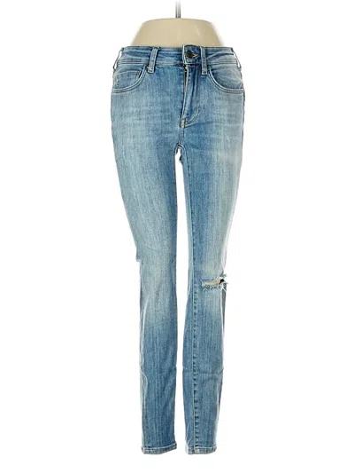 Pre-owned Pilcro And The Letterpress Jeans In Blue
