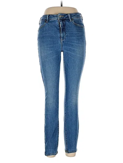 Pre-owned Pilcro And The Letterpress Jeans In Blue