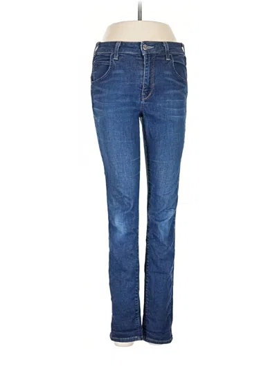 Pre-owned Pilcro And The Letterpress Jeans In Blue