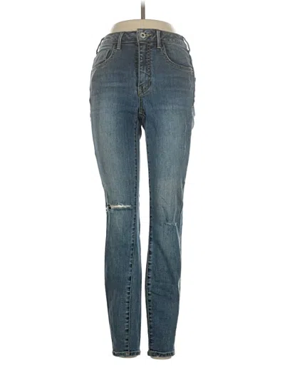 Pre-owned Pilcro And The Letterpress Jeans In Blue