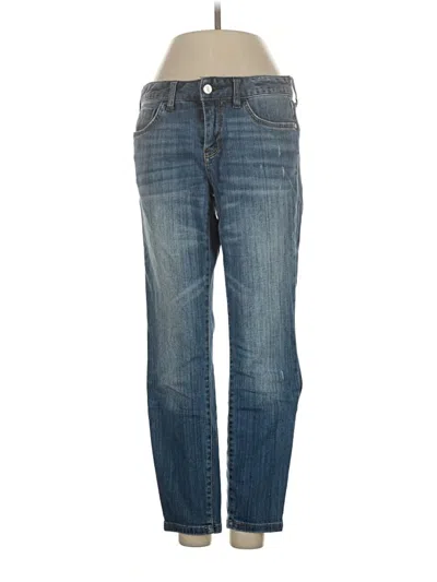 Pre-owned Pilcro And The Letterpress Jeans In Blue
