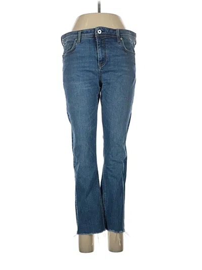 Pre-owned Pilcro And The Letterpress Jeans In Blue