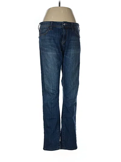Pre-owned Pilcro And The Letterpress Jeans In Blue