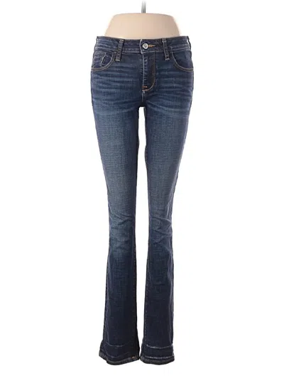 Pre-owned Pilcro And The Letterpress Jeans In Blue