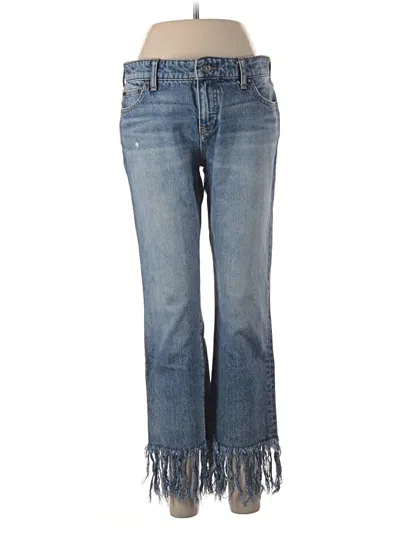 Pre-owned Pilcro And The Letterpress Jeans In Blue