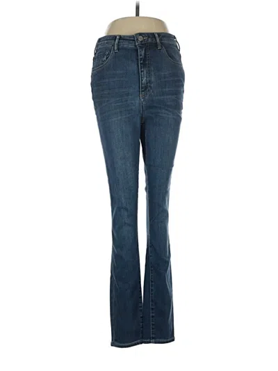 Pre-owned Pilcro And The Letterpress Jeans In Blue