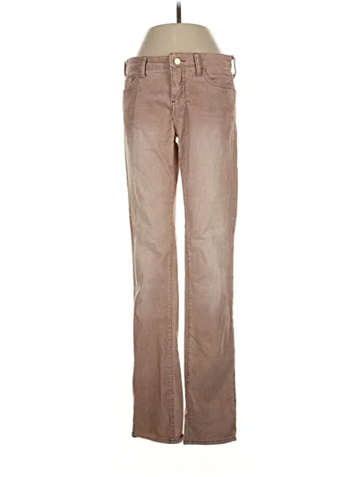 Pre-owned Pilcro And The Letterpress Jeans In Brown