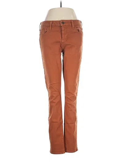 Pre-owned Pilcro And The Letterpress Jeans In Brown