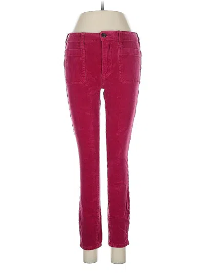 Pre-owned Pilcro And The Letterpress Jeans In Burgundy