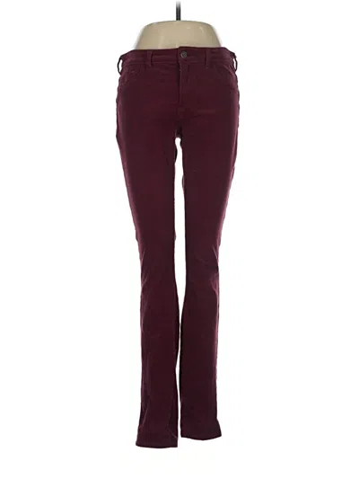 Pre-owned Pilcro And The Letterpress Jeans In Burgundy