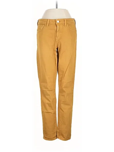 Pre-owned Pilcro And The Letterpress Jeans In Gold