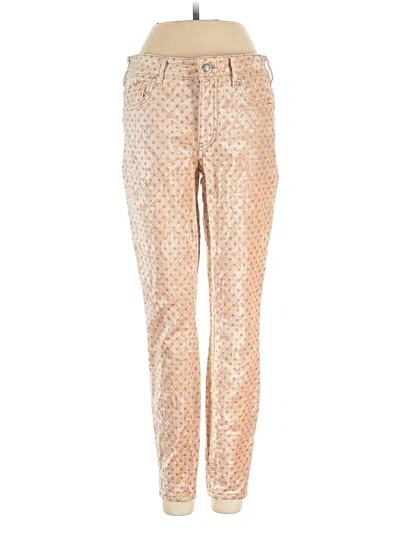 Pre-owned Pilcro And The Letterpress Jeans In Gold