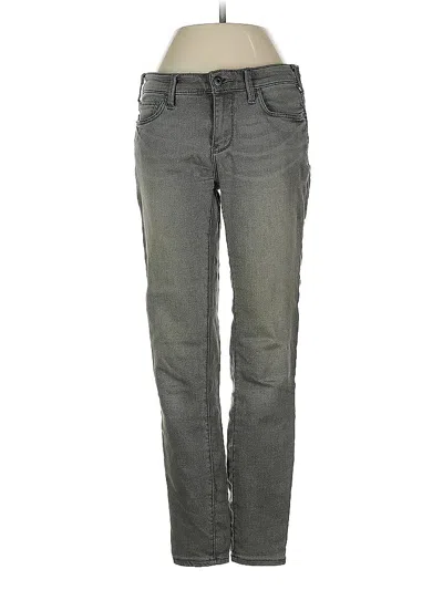 Pre-owned Pilcro And The Letterpress Jeans In Gray
