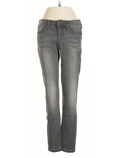 Pre-owned Pilcro And The Letterpress Jeans In Gray