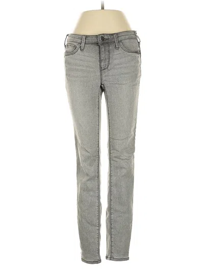 Pre-owned Pilcro And The Letterpress Jeans In Gray